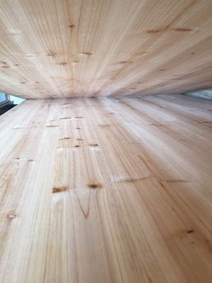12-30mm AB 등급 맞춤 페인트 단단한 목재 합동 패널