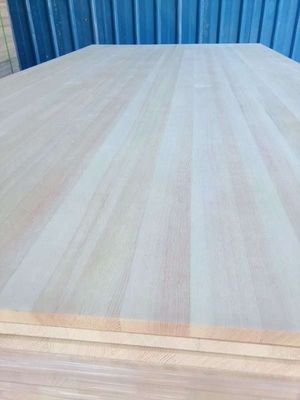 3mm-50mm 고형 나무 팝러 직선 패널, 수분 함량은 8%~12% 및 480~510kg/m3