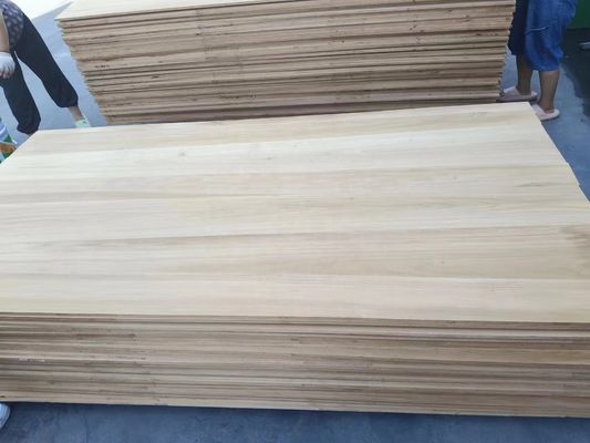 빌딩 건설용 탄화 된 팝러 가장자리 접착 된 목재 패널 길이 100mm-2440mm