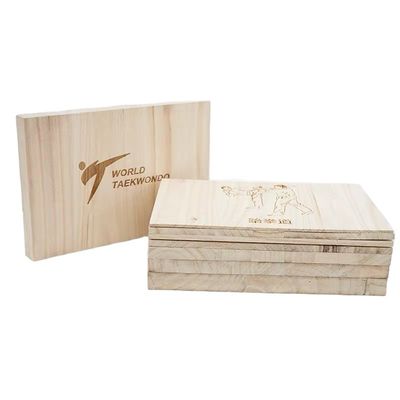 파울루니아 무술 브레이킹 보드 태권도 연습용 225x300mm 두께 3-30MM
