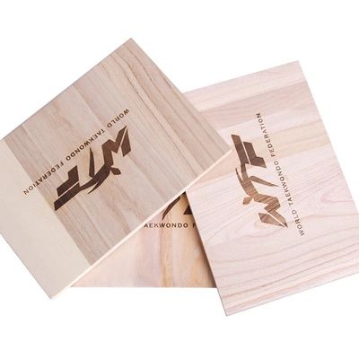 파울루니아 무술 브레이킹 보드 태권도 연습용 225x300mm 두께 3-30MM