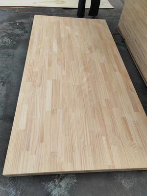전통적인 디자인 유럽 소나무 나무 손가락 합성판 2440x1220mm 또는 사용자 정의 크기