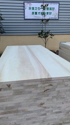 커스텀 디자인 패널용 18mm 포플러 솔리드 목판 100-1220mm 너비 Populus spp