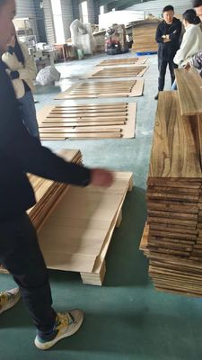 100mm-2440mm 길이 벽 선반 떠있는 선반 저장 래크 연소 된 파울루니아 나무 보드