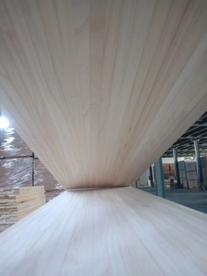 파울루니아 키리 목재 FSC 인증 자연 색상 1500x480x12mm