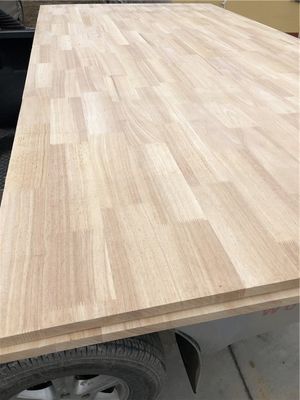 내무공업 1220*2440mm 환경 친화적 인 고무 목재 손가락 공동 이사회