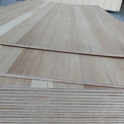 FSC 100% 인증 3mm-50mm 화이트 오크 패니어 패널 파울루니아 나무 코어 보드