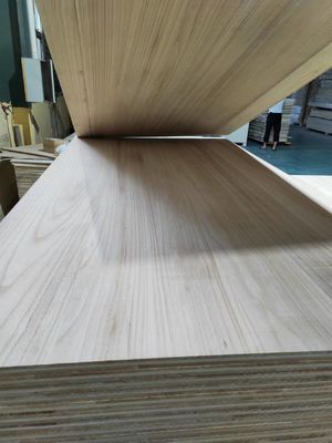 FSC 100% 인증 3mm-50mm 화이트 오크 패니어 패널 파울루니아 나무 코어 보드