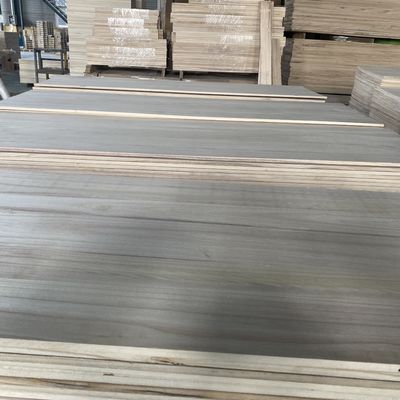 집에서 목재를 만드는 밀도 8mm 파울루니아 목판 밀도 280-300kg/cbm