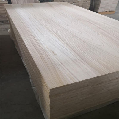 맞춤형 크기 목재 가장자리 접착제 파울루니아 보드 1220x2440 반환 및 교체