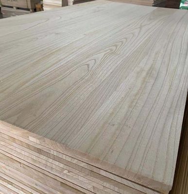 FSC 100% 인증을 받은 3mm-50mm 파울루니아 나무판
